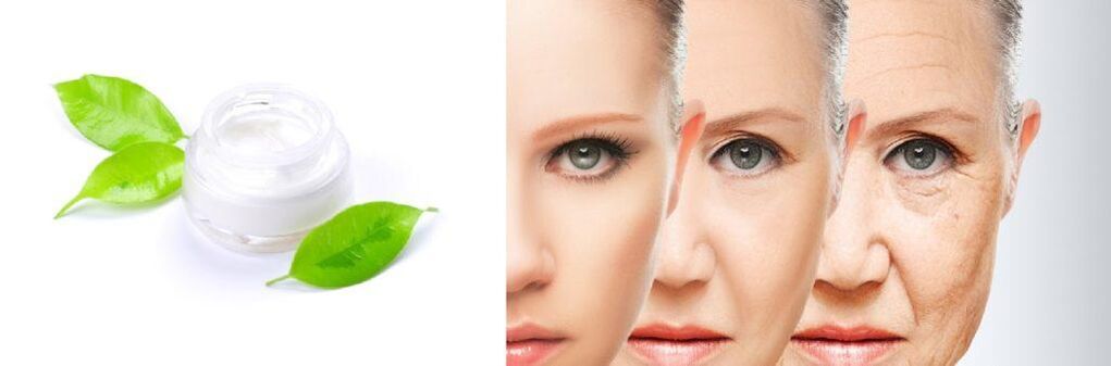 Mascarilla facial anti-envejecimiento